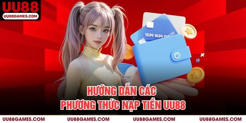 Hướng dẫn các phương thức nạp tiền UU88